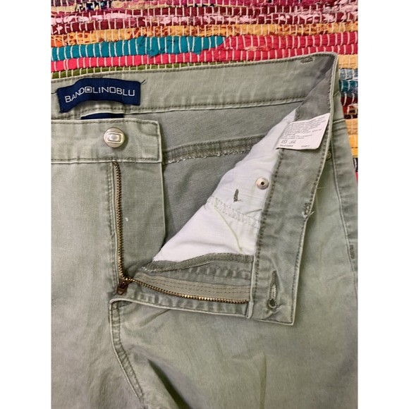 Bandolinoblu Jeans Size 8 Light Forest Green Denim Pants Bootcut 33W X 31L - Picture 9 of 10